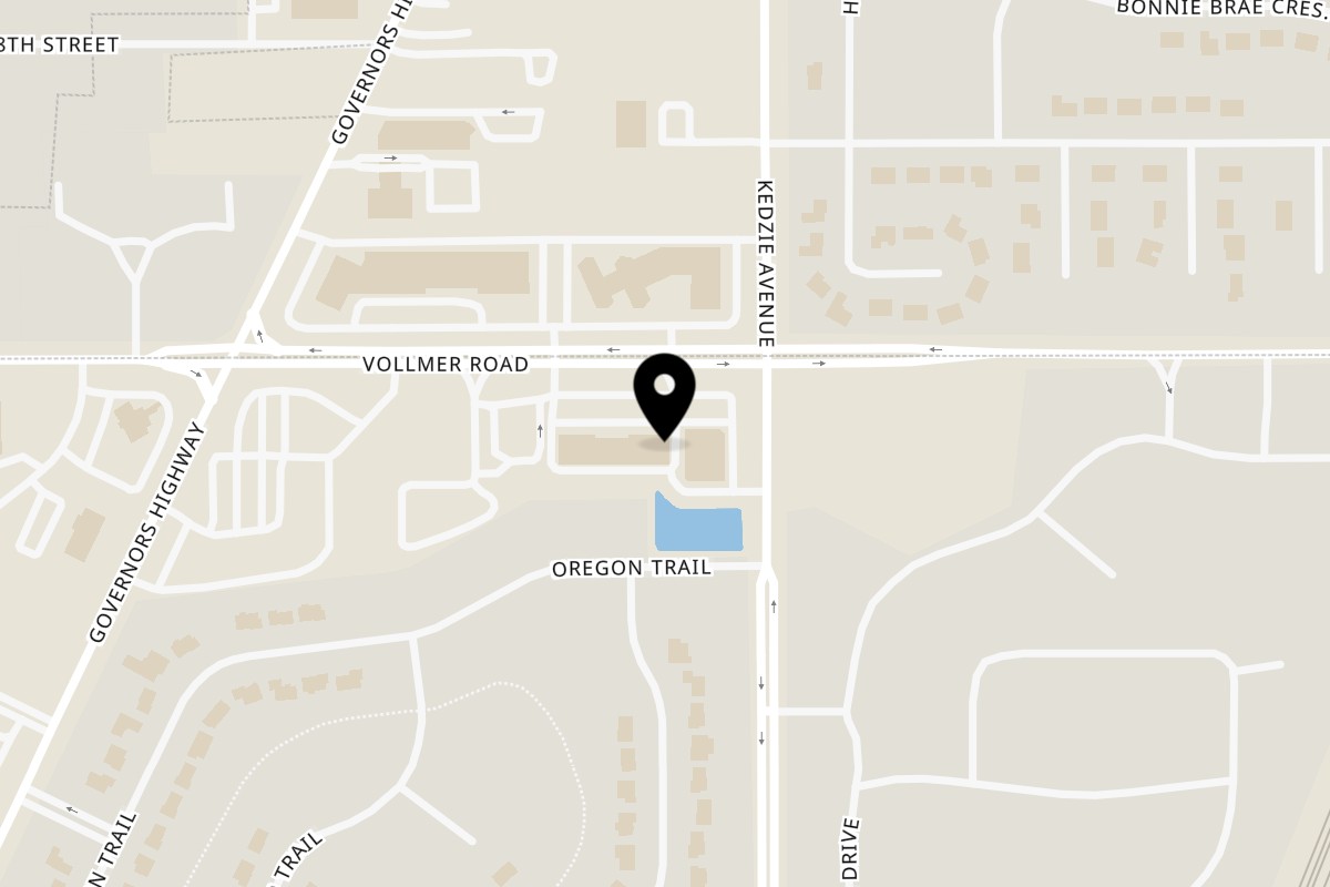 Map showing the location of Harold's 25 Olympia Fields on 3212 Vollmer Rd in Olympia Fields